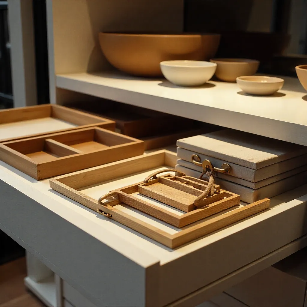 Accesorios decorativos elegantes para baño moderno