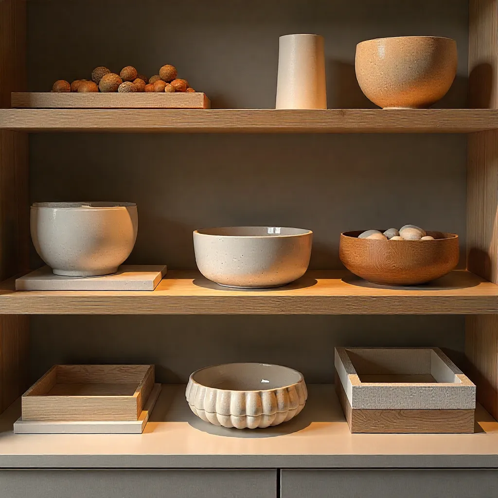 Espejo decorativo con soporte elegante