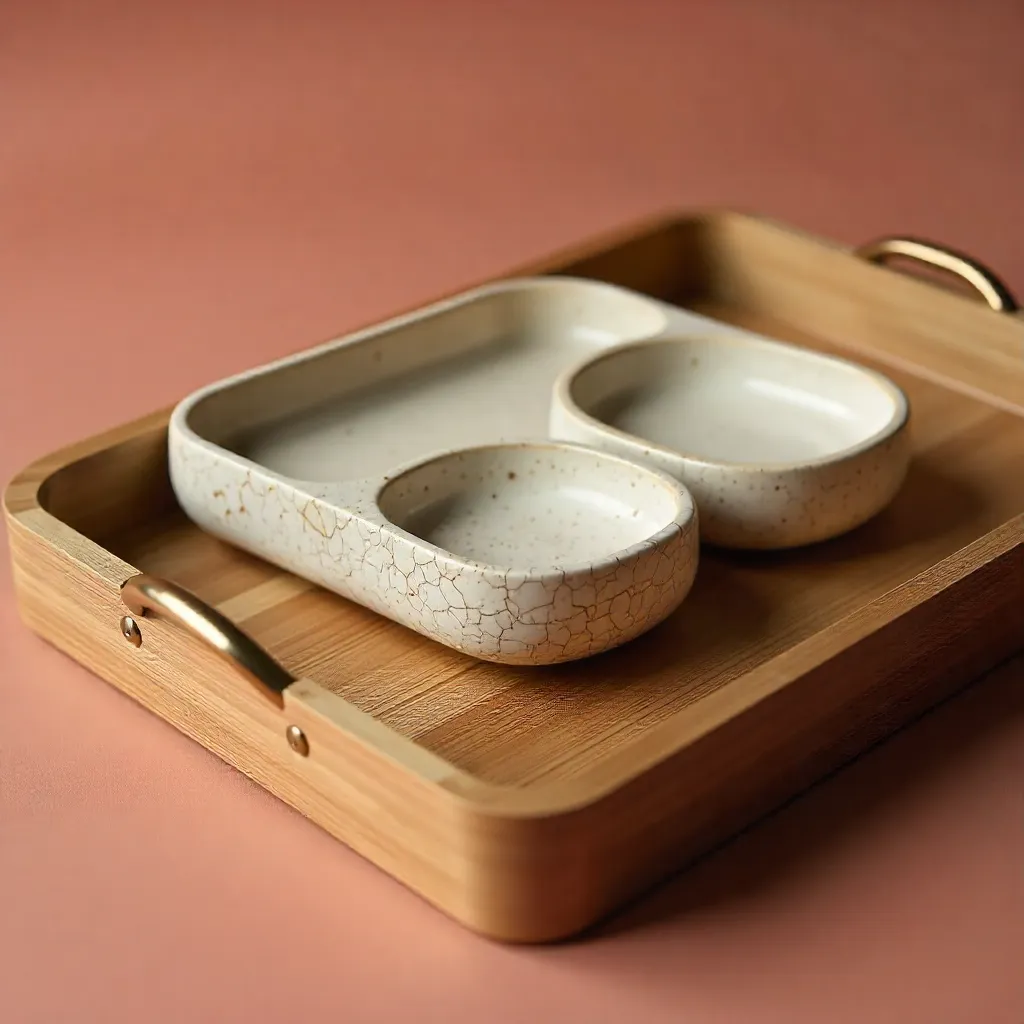 Ambiente de baño decorado con estilo minimalista