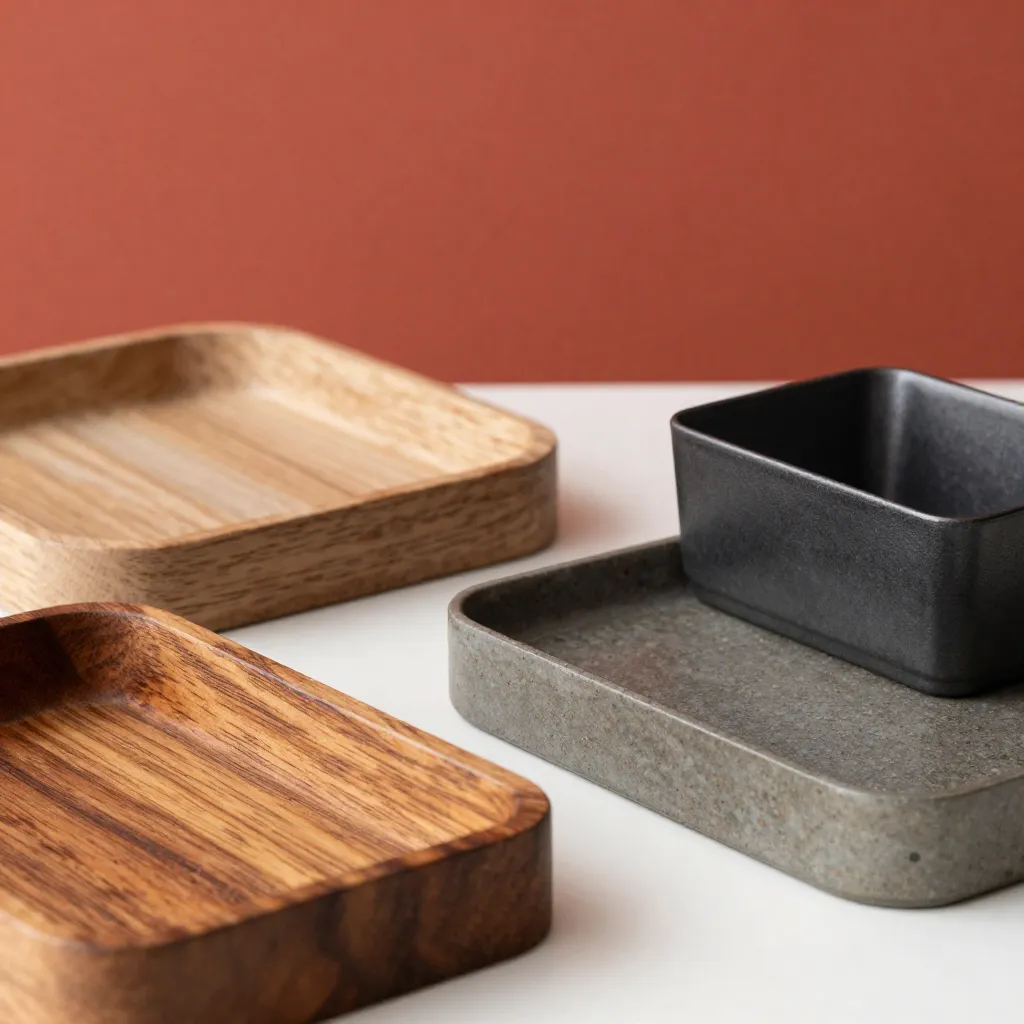 Composición de accesorios coordinados